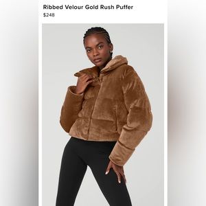 Alo Gold Rush Puffer
